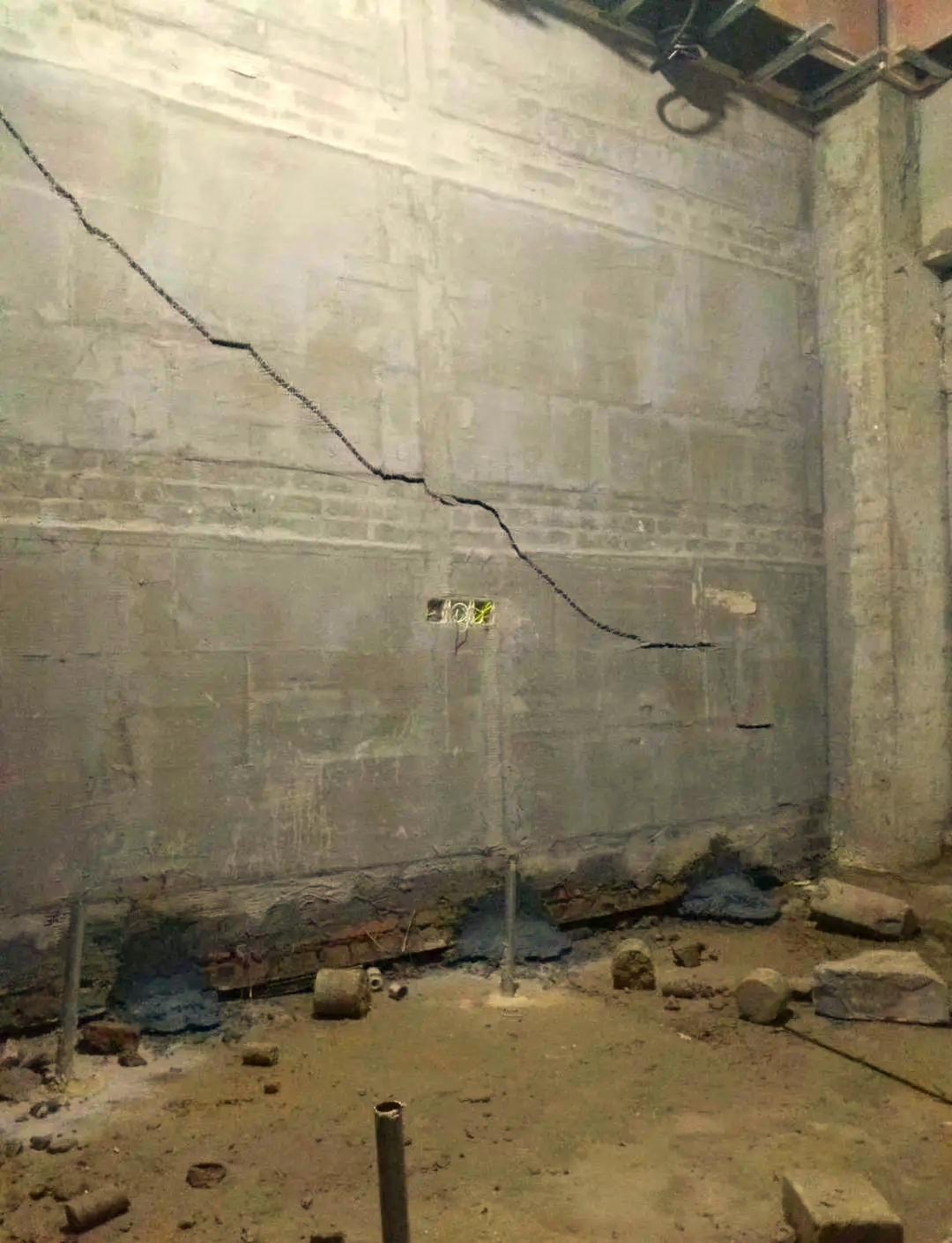 漯河召陵区房屋下沉加固