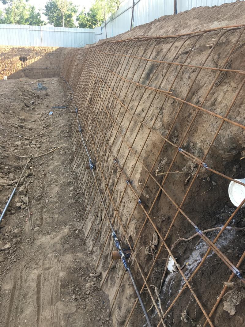 漯河召陵区边坡加固